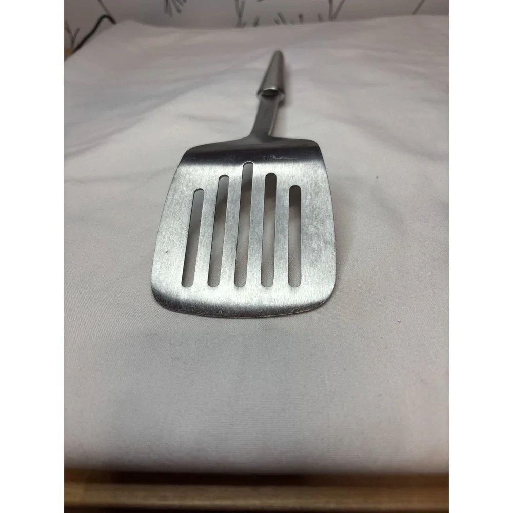 ONEIDA Stainless Steel Spatula and Pizza Cutter Set, Silver, 2 Pieces